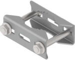 BAKS 809219 PV UB1MC Univerzális korlátrögzítő elem 80 mm, magnelis bevonat rögzítőelem, villamos szerelési feladatokhoz (809219)