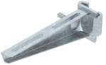 OBO oszlopra szerelhető konzol IS8-oszlophoz B160mm, merítetten tűzihorganyzott, DIN EN ISO 1461, cink 6421334 (6421334)