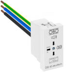 OBO túlfeszültségvédelem, Modul 45 akusztikus jelzéssel 255V, hófehér 6117465 (6117465)
