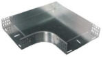 KOPOS Kábeltálca sarokelem 90 fok 600x60mm tűzálló Sendzimir, O 90X60X600 S Kopos (O 90X60X600_S)