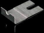 KOPOS Kábeltálca fedél rögzítő kapocs 50x28mm tűzálló rozsdamentes acél, NIXUV IX Kopos (NIXUV_IX)