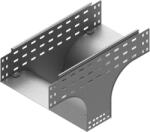 BAKS 131197 TRSNP500H100 Leszálló T-idom 100x 500 mm szimmetrikus, kábelvezetési elemek csatlakoztatásához (131197)
