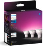 Philips Hue White and Color Ambiance 4, 2W GU10 LED fényforrás 3db/csomag (929003666503)
