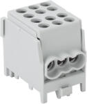 Tracon főáramköri leágazó kapocs, sínre szerelhető, szürke 2, 5-25mm2 101A - FLECU-25-16-3 (FLECU-25-16-3)