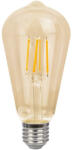TRACON FILGST648W filament LED fényforrás E27 8W ST64 2500K 800lm 140x64mm (FILGST648W)