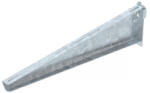 OBO oszlopra szerelhető konzol IS8-oszlophoz B710mm, merítetten tűzihorganyzott, DIN EN ISO 1461, cink 6419322 (6419322)