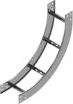 BAKS 489240 LPDWP400H80N Kábellétra belső sarokidom függőleges 80x 400 mm 90 fokos szalaghorganyzott, anyagvastagság 1, 5 mm (489240)