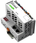 WAGO Modbus TCP vezérlő, 4-ik generáció, 2 x ETHERNET, világosszürke 750-891 (750-891)