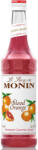 MONIN Vérnarancs koktélszirup (blood orange) 0, 7L