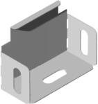 BAKS 163807 ZKL75H60L véglezáró 60x75-ös kábeltálcához 58x 73 mm (163807)