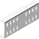 BAKS 221402 LSSUPH100 Nagyfesztávú kábeltálca- és létra hosszanti összekötő 104x 260 mm 100 mm oldalmagassághoz, szalaghorganyzott, anyagvastagság 1, 5 mm (221402)