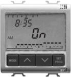 Gewiss Chorus titánium Elektronikus időkapcsoló, napi/heti, 1 csatornás 230V AC 50/60Hz 2 modulos GW14581 Gewiss (GW14581)