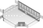 BAKS 156615 TKJ150H50 Kábeltálca T-idom 50x 150 mm, anyagvastagság 1, 0mm156615, villamos kábelek nyomvonalvezetéséhez (156615)