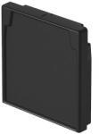OBO véglezáróelem műanyag 80x80mm, grafit fekete 6249792 (6249792)