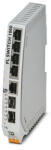 Phoenix Contact Ipari hálózati switch, nem konfigurálható, Portok száma: 5x 10/100 MBit/s RJ45, DIN-sínre, IP20 FL SWITCH 1005N-2SFX 1085176 Phoenix Contact (1085176)