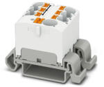 Phoenix Contact Elosztóblokk PTFIX 10/6X4-NS35A WH, 0, 5-10mm2, fehér, 41 A, 800V, NS 35/7, 5, NS 35/15, 3273736 (3273736)