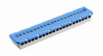 ABB 1SPE007715F0734 Mistral sorkapocs kék csavaros 9x16mm2 + 12x6mm2, rögzítőcsavar (1SPE007715F0734)