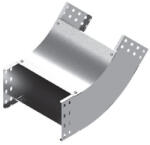 BAKS 131280 LUMPNP400H110 Sarokidom 45 fokos 110x 400 mm függőleges, fedéllel, kábelvezetési nyomvonal lefedésére (131280)