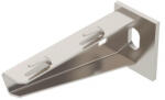 OBO fali és oszlopkonzol rácsos kábeltálcához B110mm, felületkezelés nélkül, utókezelt, nemesacél 6420642 (6420642)