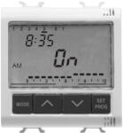 Gewiss Chorus fényes fehér Elektronikus időkapcsoló, napi/heti, 1 csatornás 230V AC 50/60Hz 2 modulos GW10581 Gewiss (GW10581)