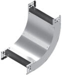 BAKS 130847 LUPNJ50H50 Sarokidom 90 fokos 50x 50 mm függőleges, fedéllel, kábelvezetési nyomvonal lefedésére (130847)