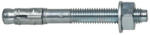 Celo 910132BAZ önfeszítő alapcsavar 10x132 mm, horganyzott acél ékdübel betonhoz, elő- és átmenős szereléshez, 25 db/csomag (910132BAZ)