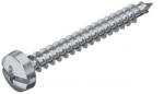 OBO Golden-Sprint csavar Panhead, +/- horonnyal 4x40mm, galvanikusan horganyzott, EN ISO 19598 / EN ISO 4042 3195260 (3195260)