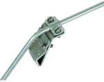 DEHN Ereszcsatorna kapocs Al 13-25 mm-es peremhez kétcsavaros leszorítóval Rd 7-10 mm-hez DRK ZS 7.10 W13.25 ALrn 338001 (338001)