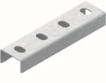 BAKS 660500 LC40H20 C-szerelősín hosszanti összekötő 20×44×180 mm perforált, szalaghorganyzott, anyagvastagság 1, 5 mm összekötőelem (660500)