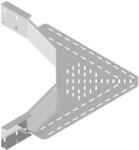 BAKS 212020 LDUWH200 Nagyfesztávú kábeltálca- és létra belső sarokelem 200 mm oldalmagassághoz, szalaghorganyzott, anyagvastagság 2, 0 mm (212020)