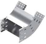 BAKS 131262 LUMNJ100H110 Sarokidom 45 fokos 110x 100 mm függőleges, fedéllel, kábelvezetési nyomvonal lefedésére (131262)