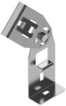 BAKS 451199 LDDPH50 Kábellétra csuklós összekötő 50 mm oldalmagassághoz, szalaghorganyzott, anyagvastagság 1, 5 mm, villamos kábelek nyomvonalvezetéséhez (451199)