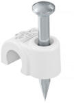 OBO ISO Nagel-Clip 14mm, L40, hófehér 2226111 (2226111)