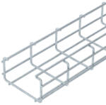 OBO C rácsos kábeltálca 50x100x3000, merítetten tűzihorganyzott, DIN EN ISO 1461, cink 6017436 (6017436)