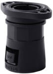 KOPOS Gégecső adapter, peremes, egyenes 21mm IP66 UV-álló, A21FL FB Kopos (A21FL_FB)