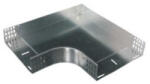 KOPOS Kábeltálca sarokelem 90 fok 150x60mm tűzálló Sendzimir, O 90X60X150 S Kopos (O 90X60X150_S)