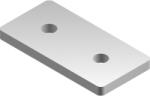 BAKS 662100 LCP1 Sínösszekötő elem 80x 40 mm 40/ 41 mm sínhez, cinkpelyhes horganyzás, anyagvastagság 6, 0 mm összekötőelem (662100)