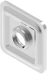 BAKS 650349 NWM11 Négyszög csavaranya 35 mm M11 horganyzott, anyagvastagság 2, 0 mm, villamos szerelési feladatokhoz (650349)