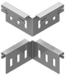 BAKS 405714 LKUPH60 Kábellétra univerzális sarokösszekötő 60 mm oldalmagassághoz, szalaghorganyzott, anyagvastagság 1, 5 mm (405714)