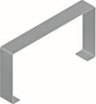BAKS 960717 NM170H68 Mellvédcsatorna toldásponti takaróelem 68x 170 mm elektrogalvanikusan horganyzott, anyagvastagság 1, 0 mm (960717)