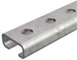OBO profilsín perforált, nútszélesség 12 mm 2000x27x12, 5, merítetten tűzihorganyzott, DIN EN ISO 1461 1109529 (1109529)