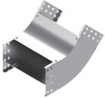 BAKS 131272 LUMBNJ300H110 Sarokidom 45 fokos 110x 300 mm függőleges, fedéllel, kábelvezetési nyomvonal lefedésére (131272)