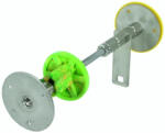 DEHN 478540 Fali átvezetés nyomás alatt lévő vízzel szemben védett 350-400 mm-es falvastagsághoz NIRO (V4A) WD M10 12 V4A DWD L300 400 STTZN (478540)