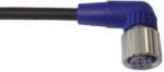 Omron XS2F-LM12PVC4A2M csatlakozó kábel, M12-es könyök csatlakozó, 2m, PVC (358072)