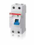 ABB 2CSF202101R1400 FI relé 40/2-0, 03 F 202 A-40/ 0.03 A típus (szinuszos és lüktető egyenáramú földzárlat védelem), áram-védőkapcsoló (2CSF202101R1400)