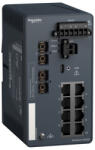 Schneider Electric ConneXium - Ethernet - MCSESM103F2CU1 - Modicon switch menedzselhető, 8TX/2FX-MM (MCSESM103F2CU1)