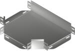 BAKS 161001 TKBJ150H60 Kábeltálca T-idom 60x 150 mm, anyagvastagság 1, 0 mm perforáció nélkül, villamos kábelek nyomvonalvezetéséhez (161001)