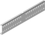 BAKS 411099 LKDPH100 Kábellétra állítható sarokösszekötő 104x 540 mm 100 mm oldalmagassághoz, szalaghorganyzott, anyagvastagság 1, 5 mm (411099)