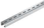 OBO profilsín perforált, nútszélesség 22 mm 2000x50x30, felületkezelés nélkül, utókezelt 1121480 (1121480)