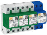 OBO Coordinated Lightning Controller készlet állapotjelzéssel 255V 5096836 (5096836)